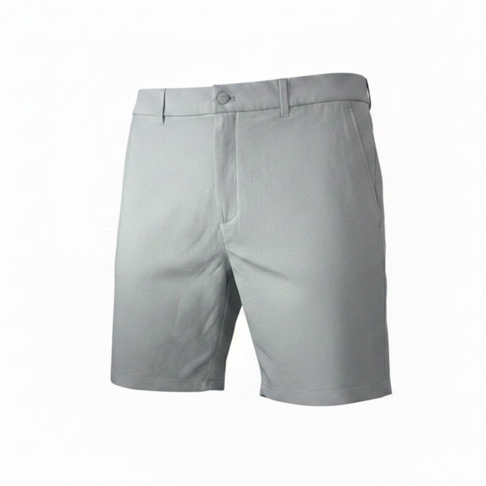 Birddogs Shorts Pants Mens 38x7 Stretch Light Green W Liner Drawstring Stretch